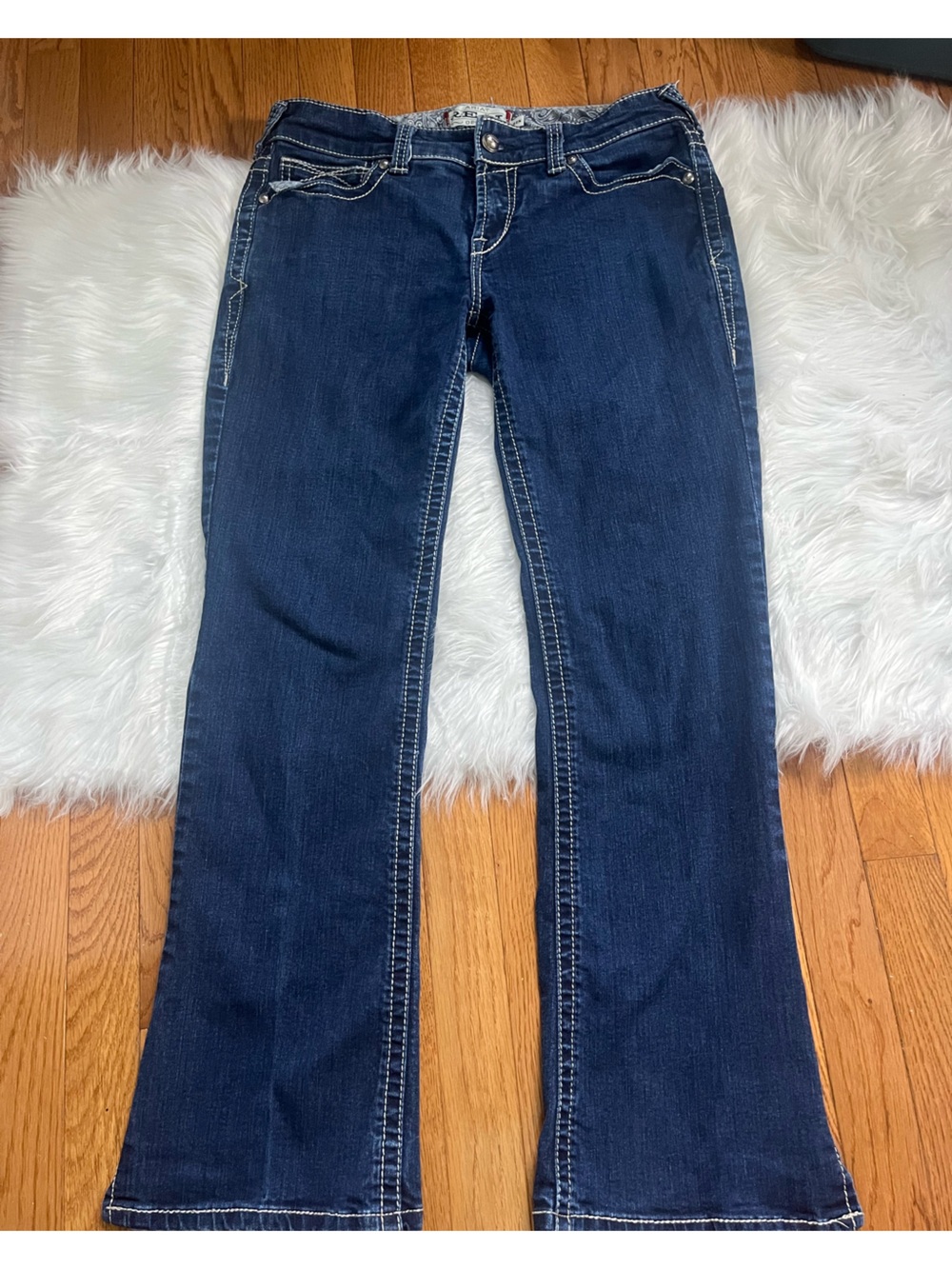 Ariat Dark Indigo Low Rise Bootcut Jeans
